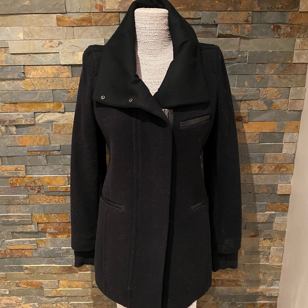 Helmut Lang Black Women's Coat